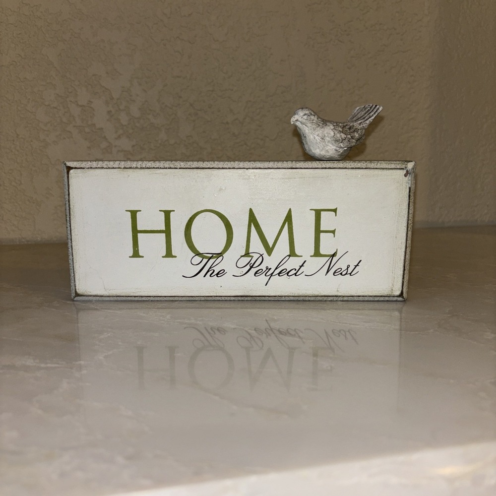 Home The Perfect Nest W/bird